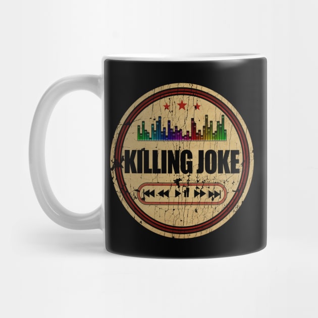 Graphic Killing Joke Name Retro Distressed Cassette Tape Vintage by On Dragon Wings Studios